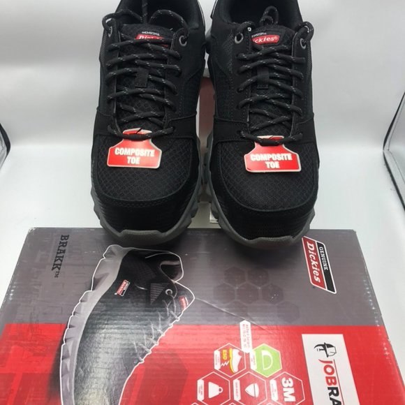 Dickies Men's Jobrated Brakk Work Shoe - Picture 2 of 3